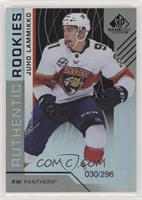 Authentic Rookies - Juho Lammikko #/296