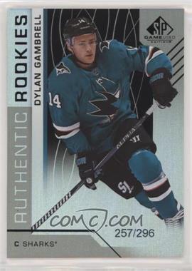 2018-19 Upper Deck SP Game Used - [Base] - Rainbow #118 - Authentic Rookies - Dylan Gambrell /296