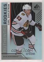 Authentic Rookies - Carl Dahlstrom #/295