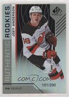 Authentic Rookies - Joey Anderson #/298