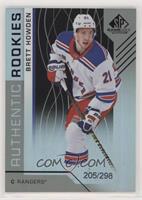 Authentic Rookies - Brett Howden #/298