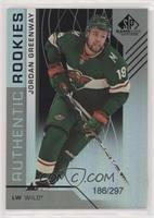 Authentic Rookies - Jordan Greenway #/297