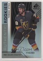 Authentic Rookies - Tomas Hyka #/293