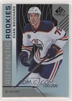 Authentic Rookies - Evan Bouchard #/299