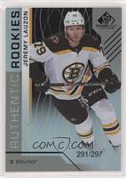 Authentic Rookies - Jeremy Lauzon #/297