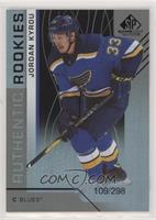 Authentic Rookies - Jordan Kyrou #/298