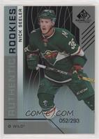 Authentic Rookies - Nick Seeler #/293