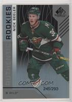 Authentic Rookies - Nick Seeler #/293