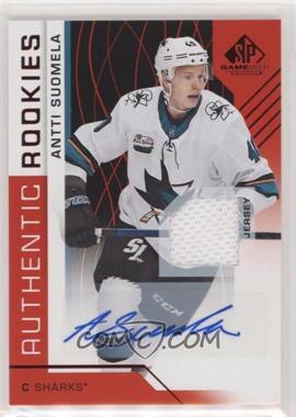 2018-19 Upper Deck SP Game Used - [Base] - Red Auto Jersey #192 - Authentic Rookies - Antti Suomela