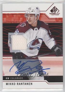 2018-19 Upper Deck SP Game Used - [Base] - Red Auto Jersey #7 - Mikko Rantanen