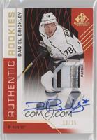 Authentic Rookies - Daniel Brickley #/15