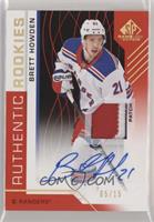 Authentic Rookies - Brett Howden #/15