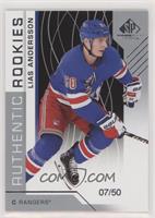 Authentic Rookies - Lias Andersson #/50