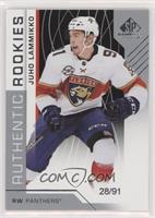 Authentic Rookies - Juho Lammikko #/91