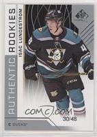 Authentic Rookies - Isac Lundestrom #/48