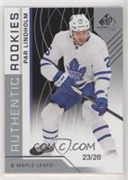 Authentic Rookies - Par Lindholm #23/26