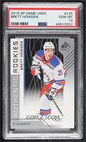 Authentic Rookies - Brett Howden [PSA 10 GEM MT] #/21