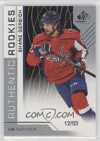 Authentic Rookies - Shane Gersich #/63