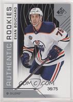 Authentic Rookies - Evan Bouchard #/75