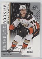 Authentic Rookies - Maxime Comtois #/53