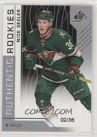 Authentic Rookies - Nick Seeler #/36