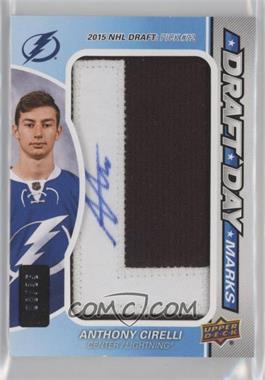 2018-19 Upper Deck SP Game Used - Draft Day Marks #DDM-AC - Rookies - Anthony Cirelli /35