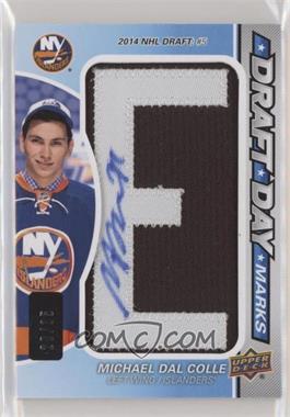 2018-19 Upper Deck SP Game Used - Draft Day Marks #DDM-MC - Rookies - Michael Dal Colle /35