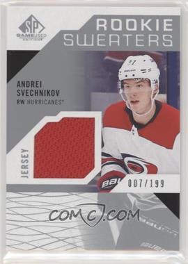 2018-19 Upper Deck SP Game Used - Rookie Sweaters #RS-AS - Andrei Svechnikov /199