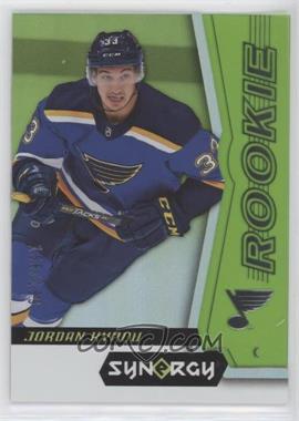 2018-19 Upper Deck Synergy - [Base] - Green #79 - Tier 2 - Rookies - Jordan Kyrou /199