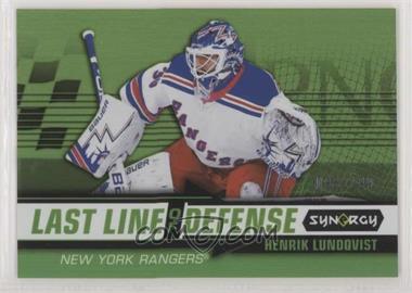 2018-19 Upper Deck Synergy - Last Line of Defense - Green #LD-5 - Henrik Lundqvist /199