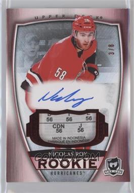 2018-19 Upper Deck The Cup - [Base] - Red Foil #71 - Rookie Tag Autograph - Nicolas Roy /8