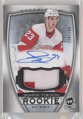 2018-19 Upper Deck The Cup - [Base] #80 - Rookie Patch Autograph - Dominic Turgeon /249