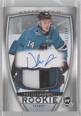 2018-19 Upper Deck The Cup - [Base] #99 - Rookie Patch Autograph - Dylan Gambrell /249