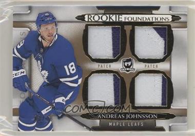 2018-19 Upper Deck The Cup - Cup Foundations Jerseys - Patch #F-AJ - Andreas Johnsson /10