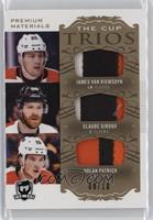 James van Riemsdyk, Claude Giroux, Nolan Patrick #/10