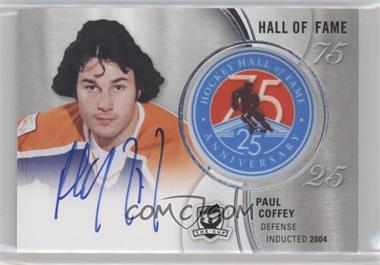 2018-19 Upper Deck The Cup - Hockey Hall of Fame Anniversary 75/25 Manufactured Patch - Autographs #HOF-PC - Paul Coffey