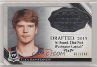 Ilya Samsonov #/249