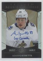 Rare Rookies Auto - Adam Gaudette #/49