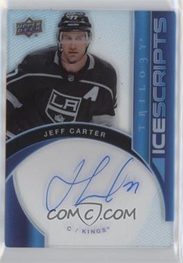 2018-19 Upper Deck Trilogy - Ice Scripts #IS-JC - 2019-20 Upper Deck Trilogy Update - Jeff Carter