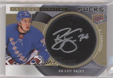 2018-19 Upper Deck Trilogy - Signature Pucks #SP-BS - Brady Skjei