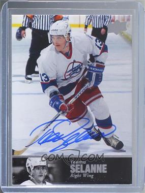 2018-19 Upper Deck Ultimate Collection - 1997 Upper Deck Ultimate Legends Signatures #AL-151 - 2019-20 Ultimate Collection Update - Teemu Selanne