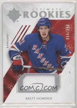 2018-19 Upper Deck Ultimate Collection - [Base] - Jerseys #60 - Ultimate Rookies - Brett Howden /399