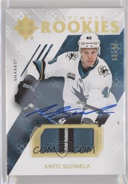 2018-19 Upper Deck Ultimate Collection - [Base] - Patch #62 - Tier 1 - Ultimate Rookies Autographs - Antti Suomela /99