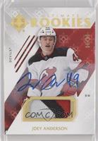 Tier 1 - Ultimate Rookies Autographs - Joey Anderson #/99