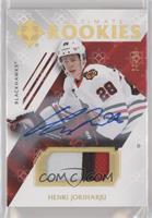 Tier 1 - Ultimate Rookies Autographs - Henri Jokiharju #/99