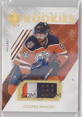2018-19 Upper Deck Ultimate Collection - [Base] - Patch #79 - Tier 1 - Ultimate Rookies Autographs - Cooper Marody /99