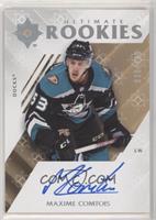 Tier 1 - Ultimate Rookies Autographs - Maxime Comtois (2019-20 Ultimate Collect…