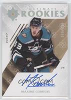 Tier 1 - Ultimate Rookies Autographs - Maxime Comtois (2019-20 Ultimate Collect…