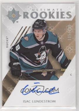 2018-19 Upper Deck Ultimate Collection - [Base] #54 - Tier 1 - Ultimate Rookies Autographs - Isac Lundestrom /299