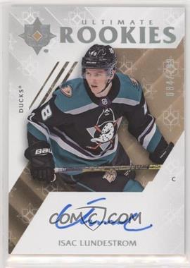 2018-19 Upper Deck Ultimate Collection - [Base] #54 - Tier 1 - Ultimate Rookies Autographs - Isac Lundestrom /299
